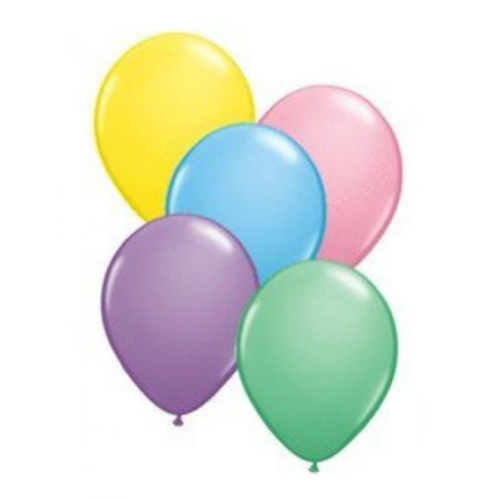 Balloon Latex 28cm Premium Pastel Assorted pk 25