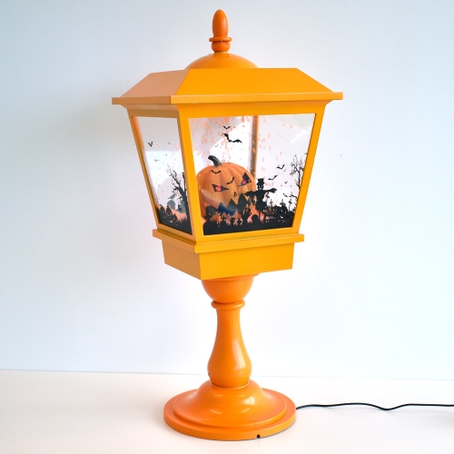 Halloween Lantern on Pedestal Animated 64cm Ea LIMITED STOCK