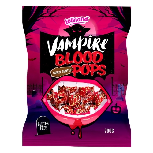 Candy Vampire Blood Pops 200g