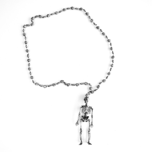 Necklace with Skeleton 50cm Ea