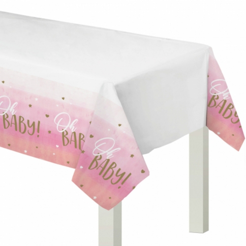 Oh Baby Pink Tablecover 137x243cm Ea