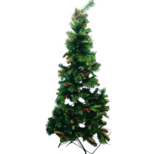 Christmas Tree Half Shape 1.8m x 90cm Ea LIMITED STOCK