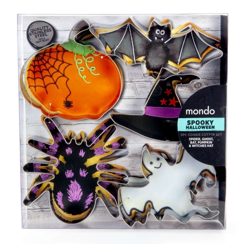 Halloween Cookie Cutter Set 5PC Ea LIMITED STOCK