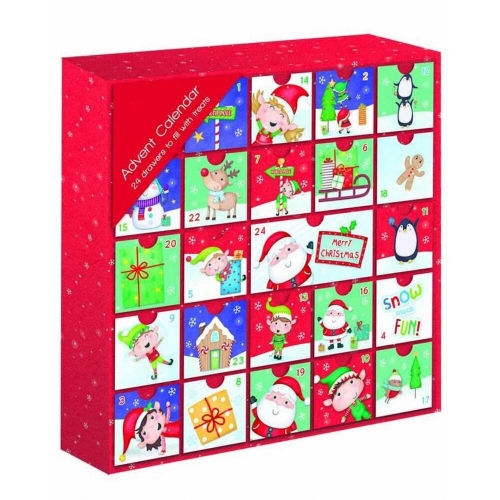 Christmas Advent Calendar Box Ea