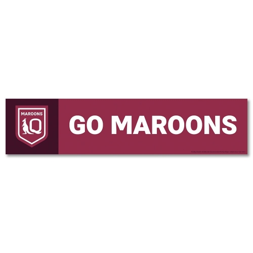 QLD Maroons Go Banner Ea