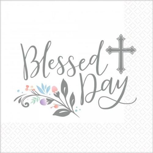 Holy Day Blessed Lunch Napkin Pk 36