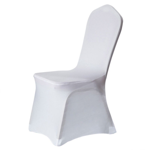 Chair Cover Full Spandex White Ea