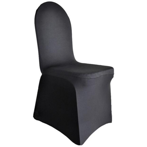 Chair Cover Full Spandex Black Ea