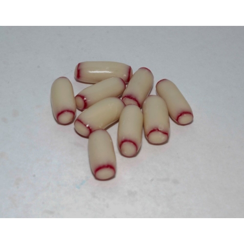 Candy White Choc Raspberry Bullets 500g