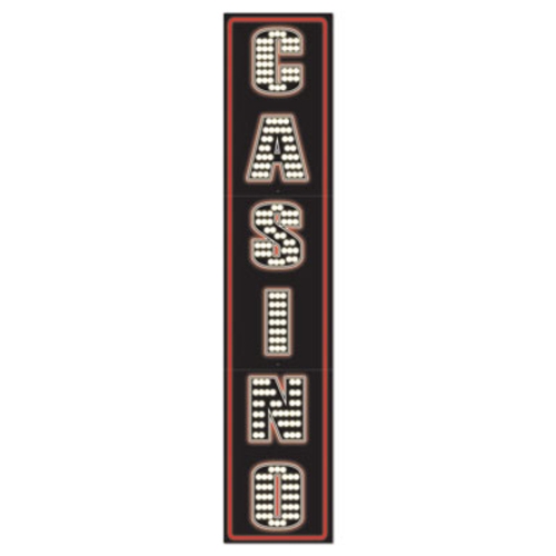 Casino Jointed Sign 1.8m Ea