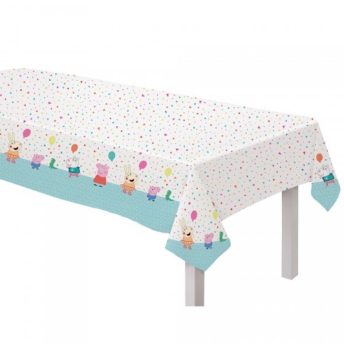 Peppa Pig Tablecover Paper 1.37m x 2.4m Ea