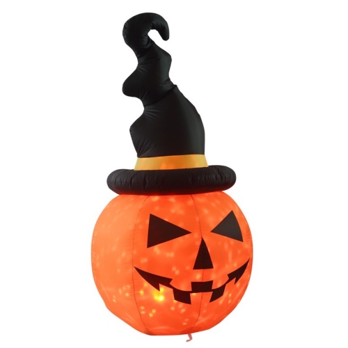 Inflatable Pumpkin Witch 1.8m Ea LIMITED STOCK