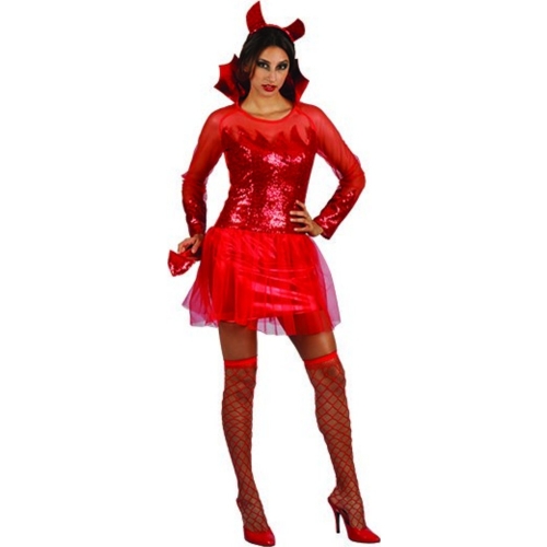 Costume Devil Lady Adult Small Ea