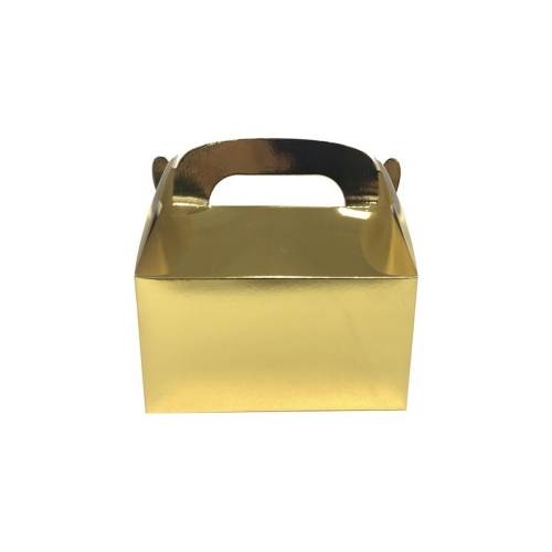 Lunch Box Metallic Gold Small Pk 6