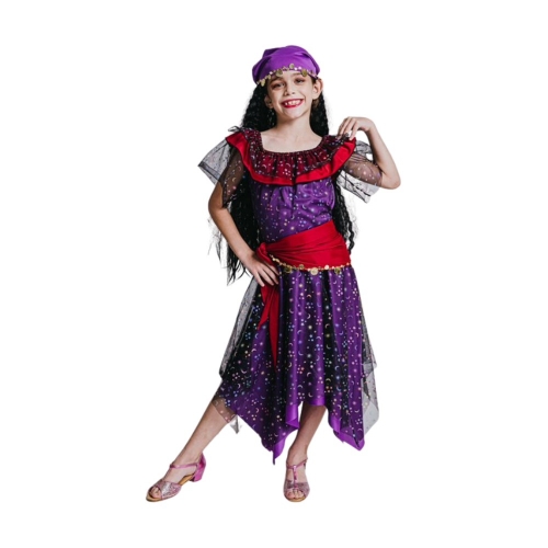 Costume Gypsy Fortune Teller Child Large Ea