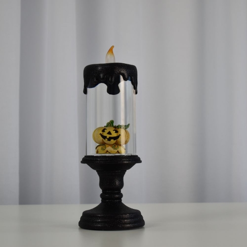 Halloween Candle Lantern with Pumpkin Animated 28.5cm Ea