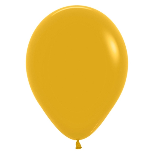 Balloon Latex 28cm Premium Mustard pk 25