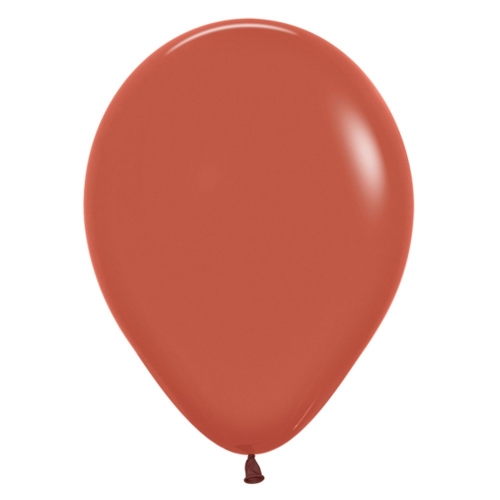 Balloon Latex 28cm Premium Terracotta pk 25