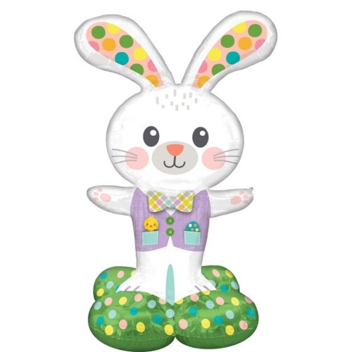 Balloon Foil AirLoonz Easter Bunny 1.1m Ea