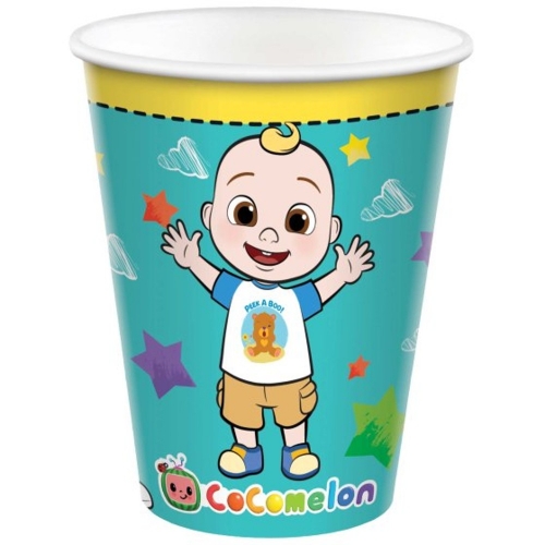 Cocomelon Cup 266ml Pk 8