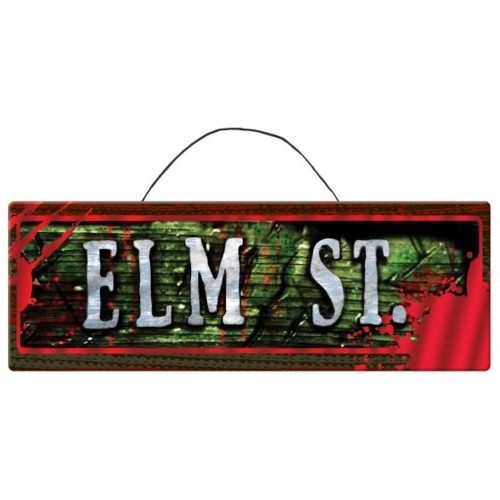 Nightmare on Elm St. Sign Hanging 38cm Ea LIMITED STOCK