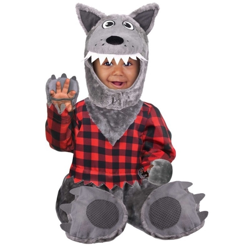 Costume Wolf Baby Infant Ea