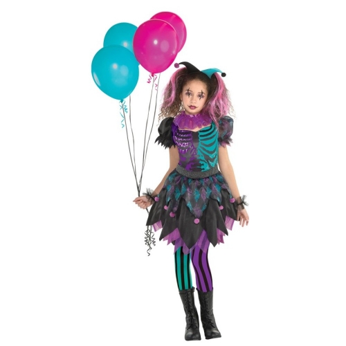 Costume Haunted Harlequin Child Medium Ea