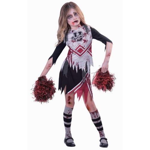 Costume Cheerleader Zombie Teen Ea