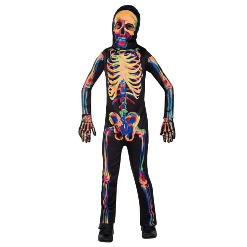 Costume Skeleton Glow in The Dark Child Large Ea