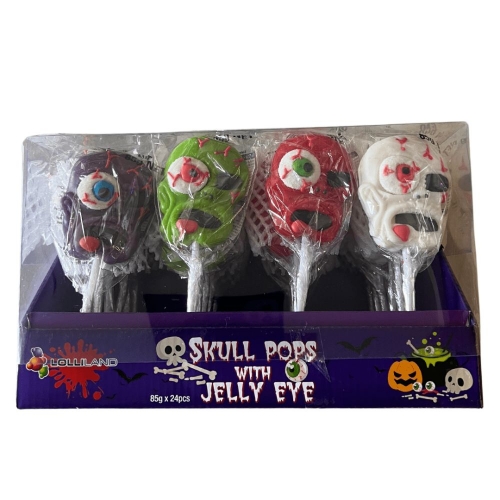 Candy Skull Pops 85g ea LIMITED STOCK