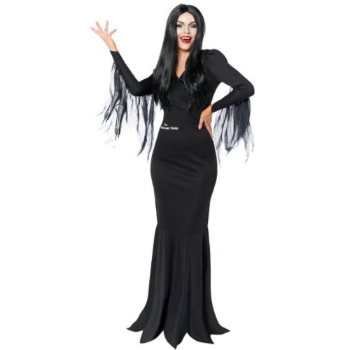 Costume Addams Family Morticia Adult XL Ea