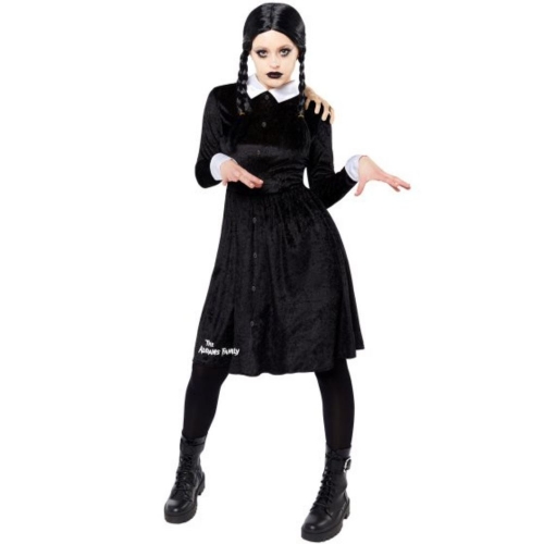 Costume Addams Family Wednesday Adult Small Ea