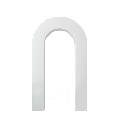 Backdrop Arch 3D PVC White 1.4m x 2.4m HIRE