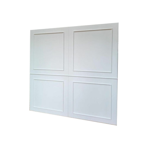 Backdrop Wooden Decor Panel White 2.4m x 1.2m HIRE Ea