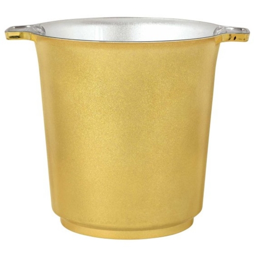 Ice Bucket Gold 21cm Ea