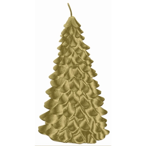 Christmas Candle Tree Gold 21cm 450g Ea LIMITED STOCK