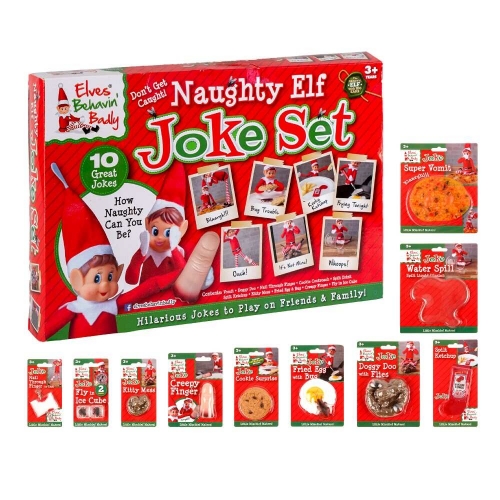Christmas Elf BB Naughty Jokes & Pranks Pk 10 LIMITED STOCK