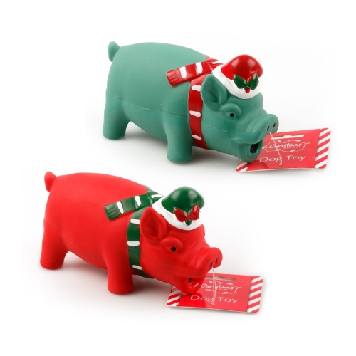 Christmas Dog Toy Honking Pig EA LIMITED STOCK