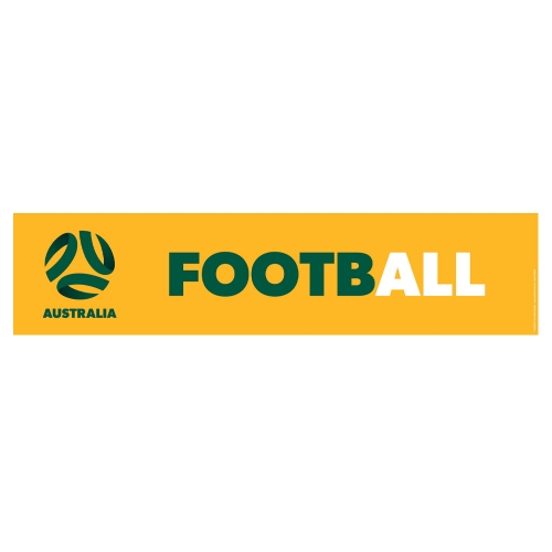 Football Australia Banner 195mm x 841mm Ea