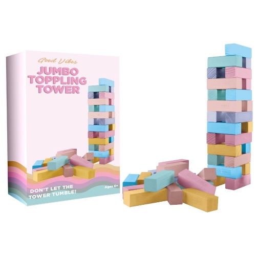 Game Giant Toppling Tower 79cm x 12cm Ea