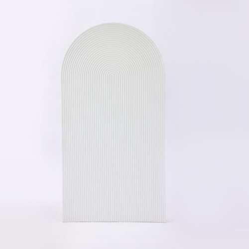 Backdrop Arch Ripple Wooden White 2.2m x 1.1m HIRE Ea
