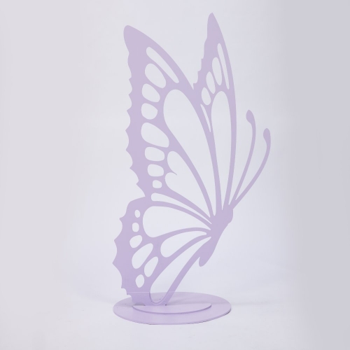 Butterfly Wooden Pastel Purple 1.4m HIRE Ea