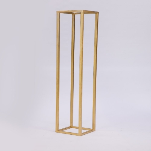 Column Frame Metal Gold 1.8m HIRE Ea