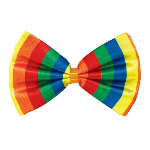 Bow Tie Rainbow 15cm Ea