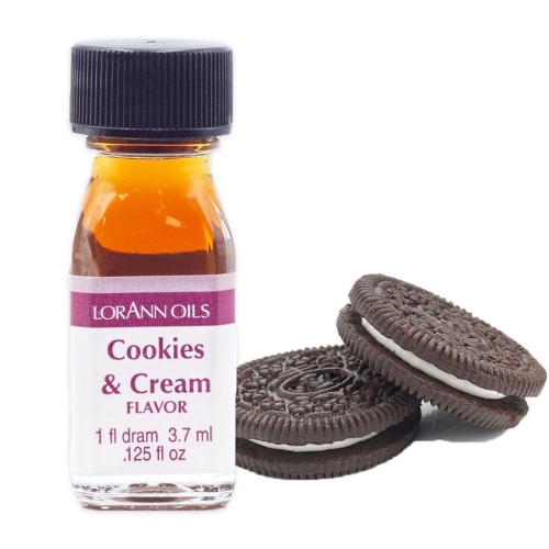 Flavour Oils Cookies & Cream 3.7ml Ea