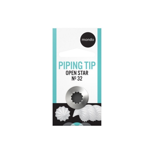 Piping Tip Star Open #32 Ea