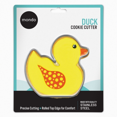 Cookie Cutter Duck Metal 2.5cm Ea