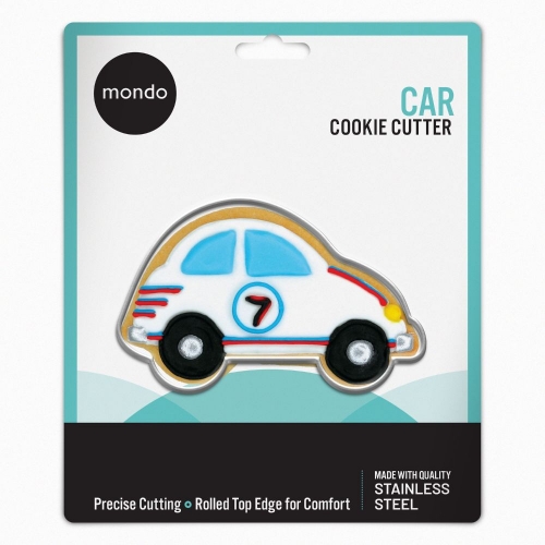 Cookie Cutter Car Metal 2.5cm Ea