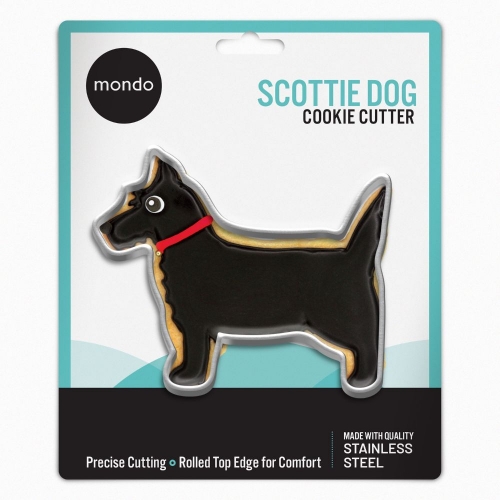 Cookie Cutter Dog Metal 2.5cm Ea