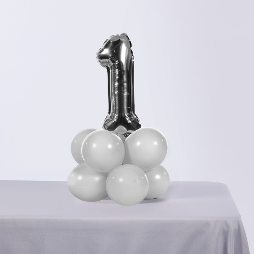 Table Number Cluster Balloon Centerpiece Ea
